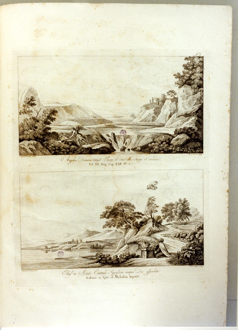Gaspar Dughet detto Pussino - Storie di Elia, Certosa e museo di San Martino, Napoli